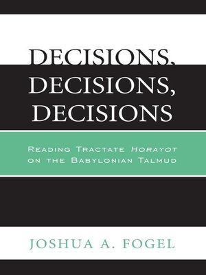 cover image of Decisions, Decisions, Decisions